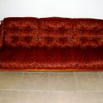 red couch upholstery